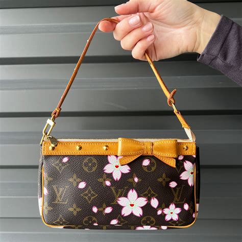 louis vuitton cherry blossom pochette fake|louis vuitton murakami cherry blossom.